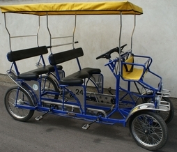 Titelbild rickshaw (4 people + 2 children)