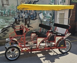 Titelbild rickshaw (4 people + 2 children)